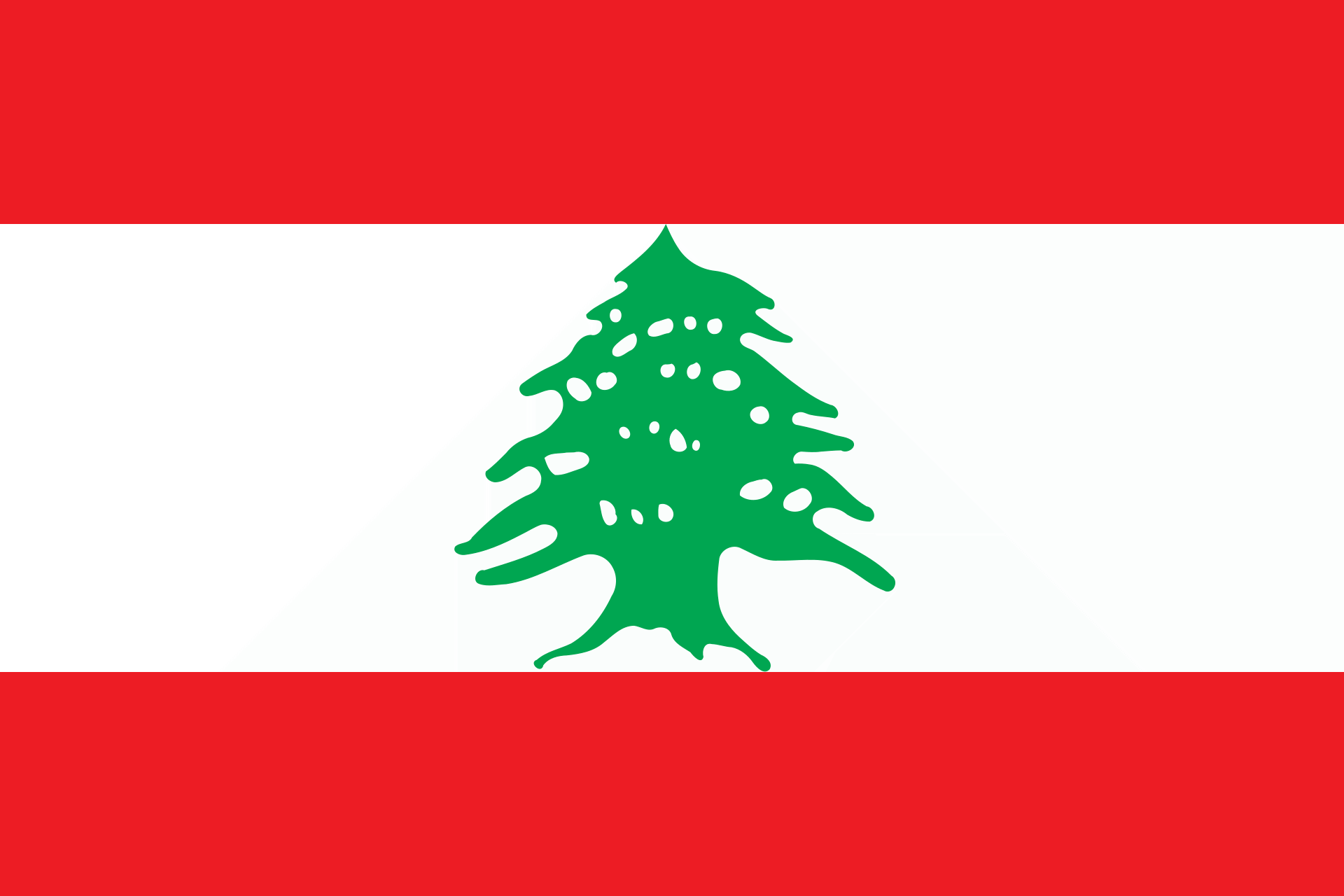 Flagge von Libanon