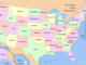 Die 50 Bundesstaaten der USA