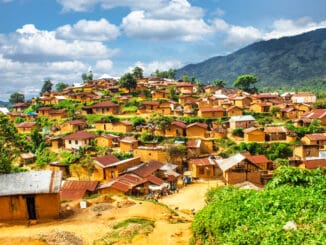 Dorf in Kongo