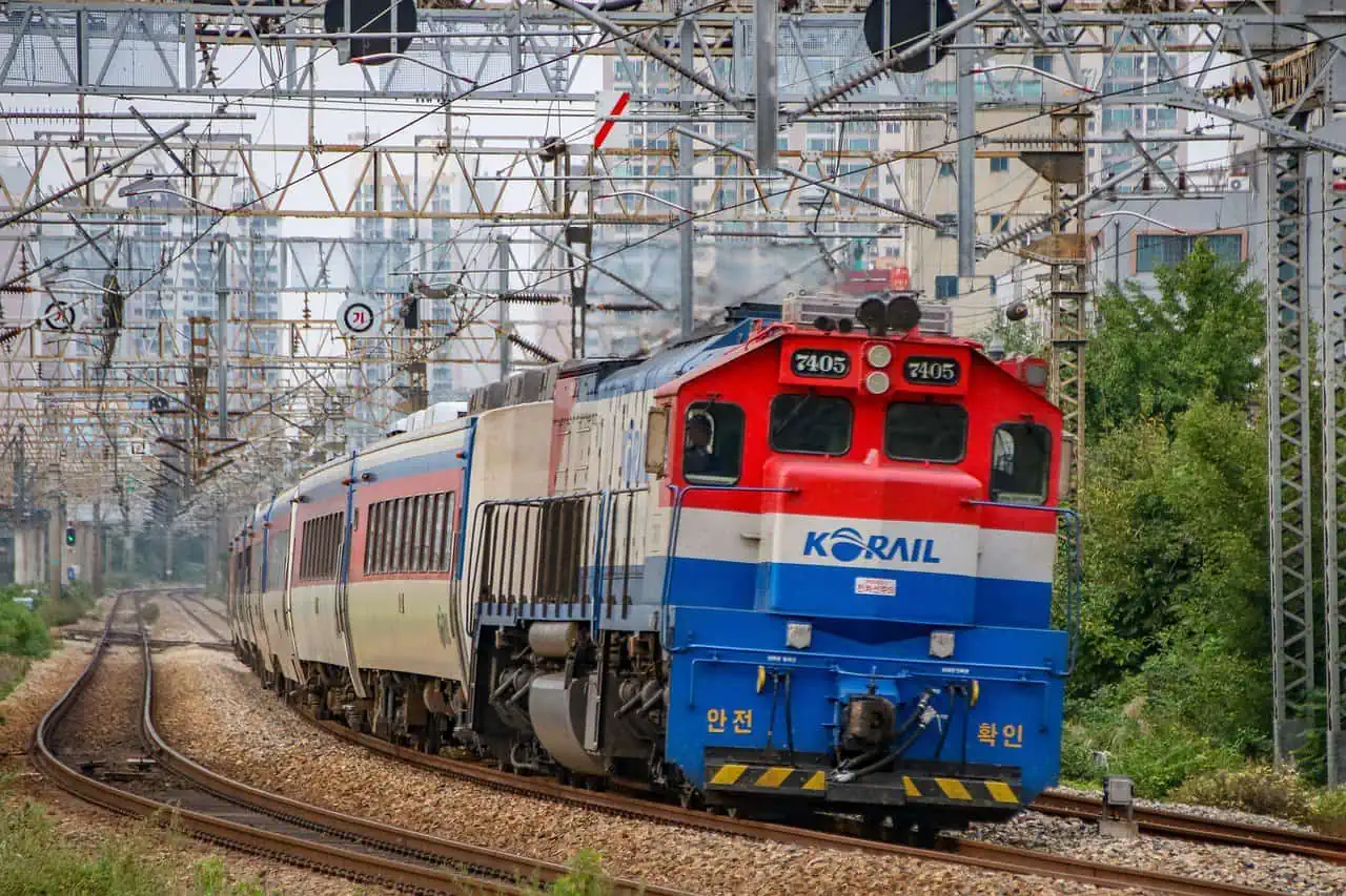 Eisenbahn in Südkorea