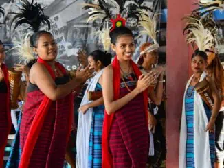 Frauen Tanz in Timor-Leste