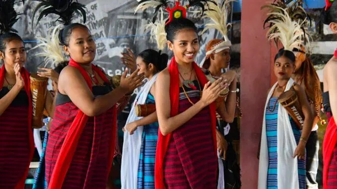 Frauen Tanz in Timor-Leste