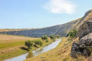 Der Răut im Nationalpark Orhei in Moldavien