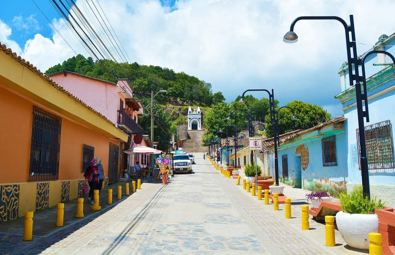 Straße in Honduras