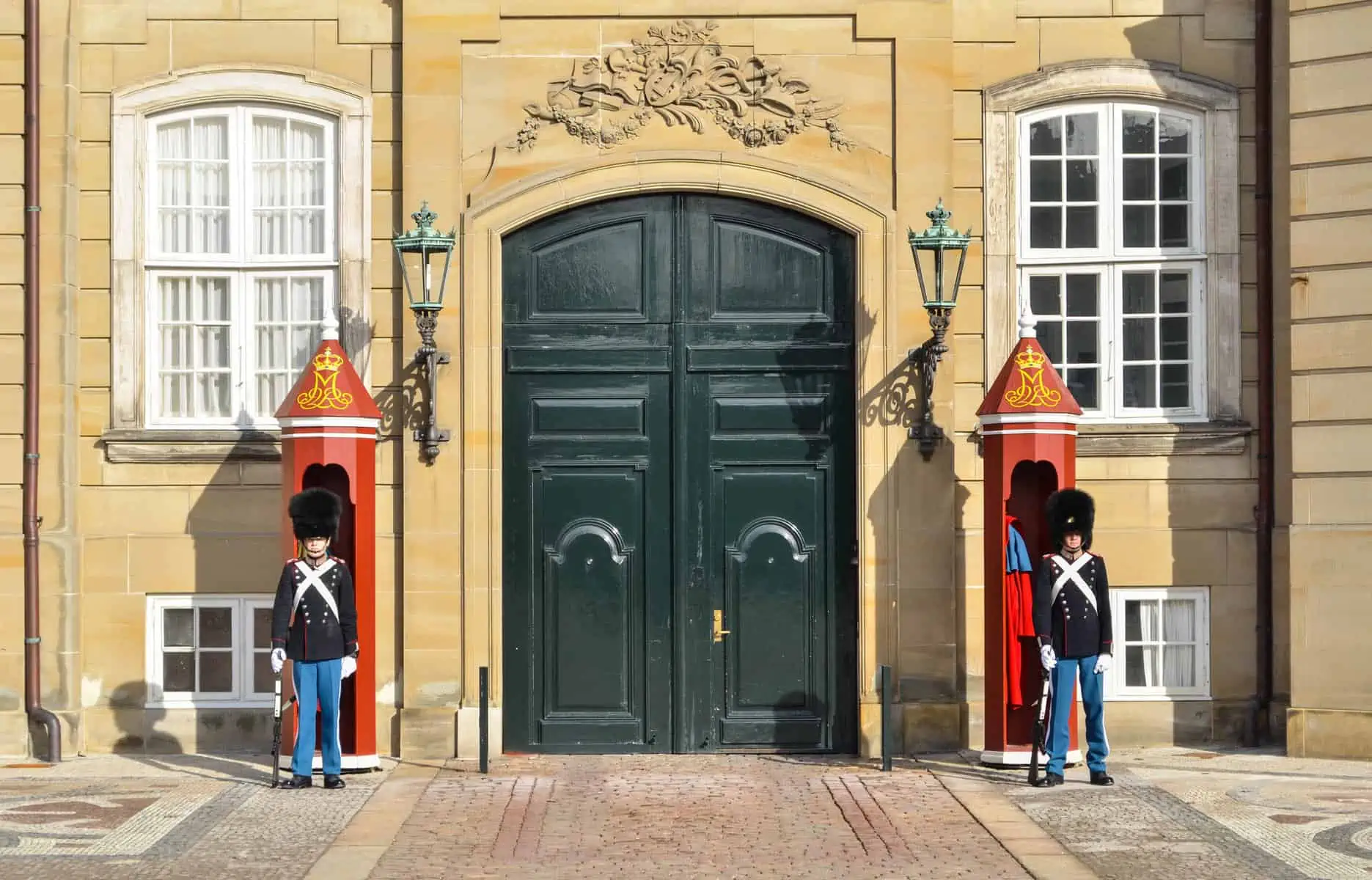 Königliche Garde in Kopenhagen